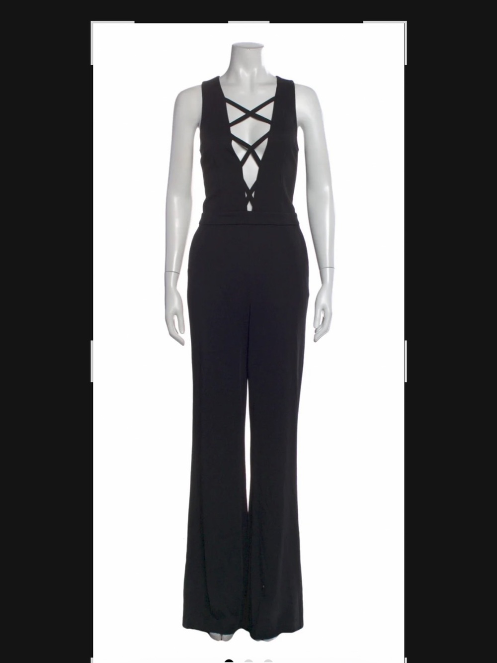 Ramy Brook Black Sleeveless jumpsuit